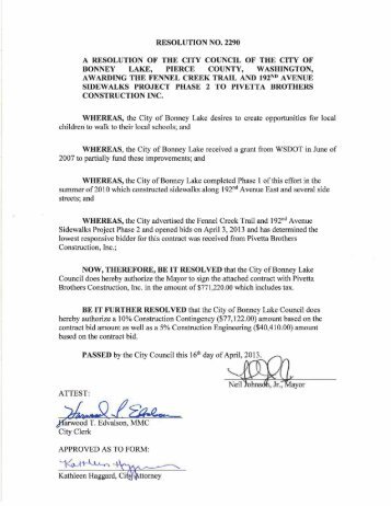 Resolution 2290.pdf - City of Bonney Lake