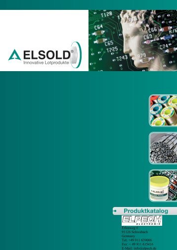 Elsold Produktkatalog 2009.indd