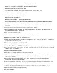 COLLEGE APPLICATION ESSAY TOPICS 1. DESCRIBE A ... - LSHS