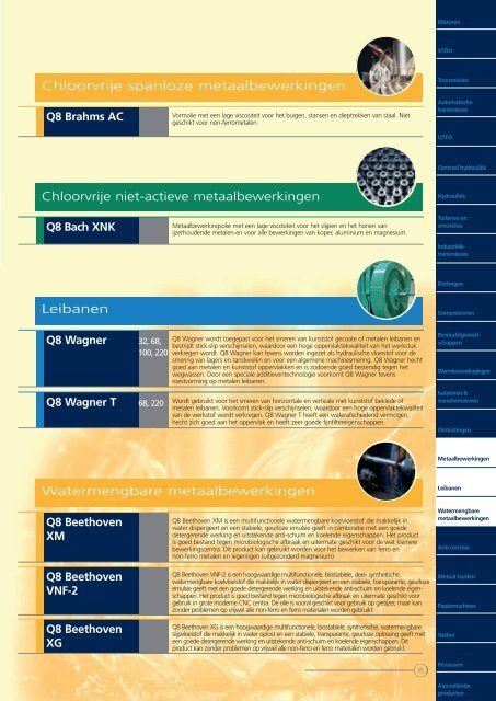 Q8 Product Catalogus NL.indd - Q8 Oils