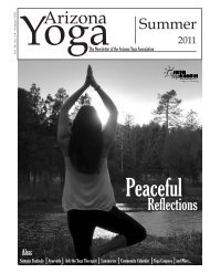 Summer 2011 - Arizona Yoga Association