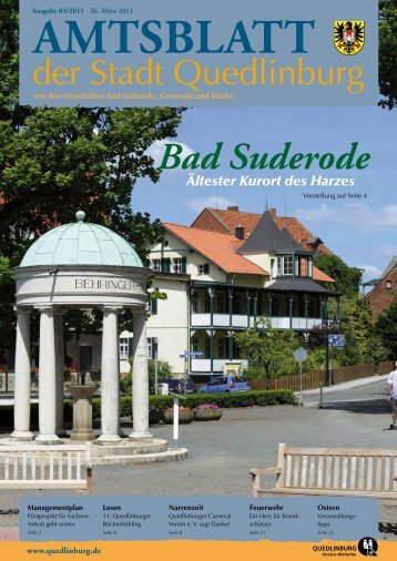 Bad Suderode - Quedlinburg