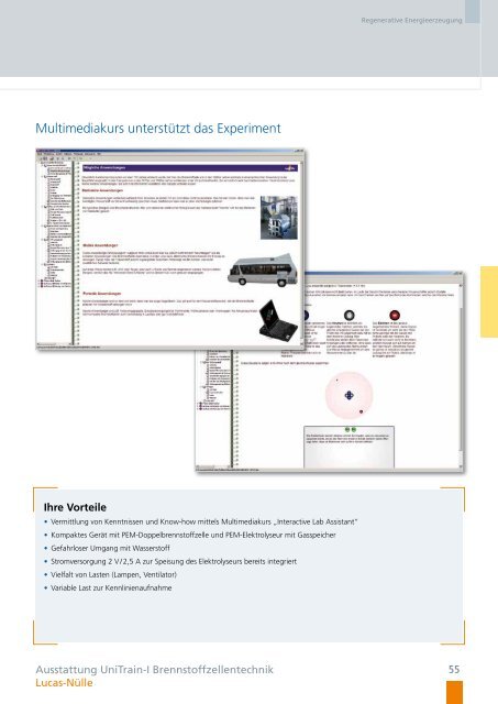 Trainingssysteme für die Elektrische ... - Lucas-Nülle Lehr