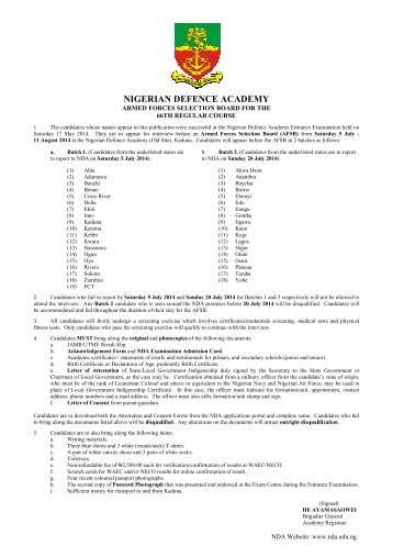 Shortlistment of Candidates for AFSB 66 RC