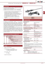 Induktiver Drehzahlsensor I MSZ214 - metes technology GmbH