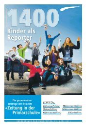 Â«Zeitung in der PrimarschuleÂ» - Neue Luzerner Zeitung