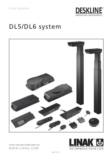 DL5/DL6 system - Linak