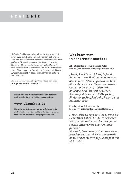 Inklusion - preprintmedia.de