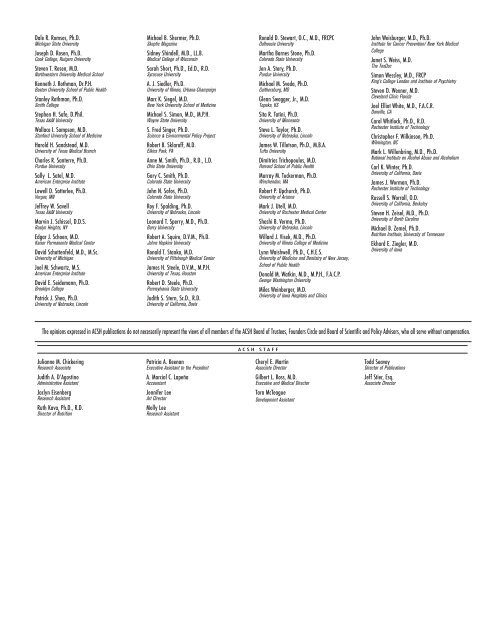 Brominated Flame Retardants - American Council on Science and ...