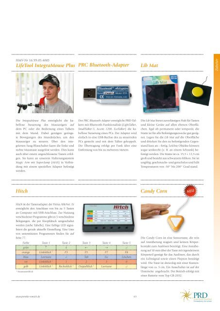 erste kommunikation - Prentke Romich GmbH