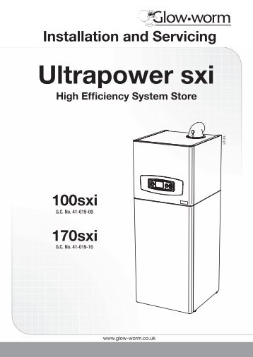 GlowWorm Ultrapower SXI HE System Storage Boilers ... - BHL.co.uk