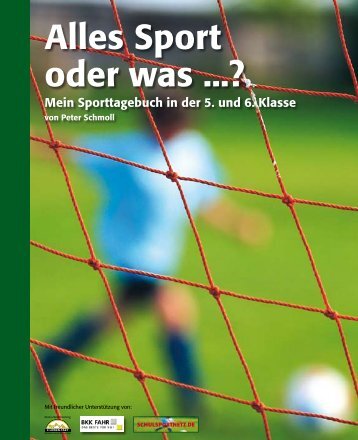 Alles Sport oder was ...? - PR Presseverlag Süd GmbH