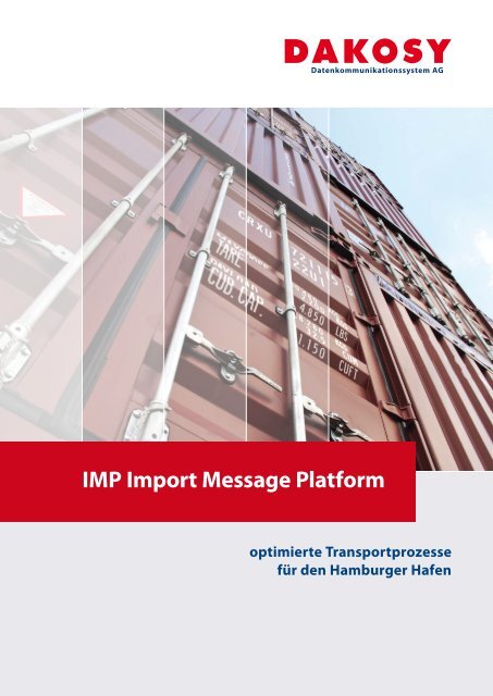 IMP Import Message Platform - DAKOSY ...