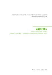 VADOVAS - Paramos vaikams centras