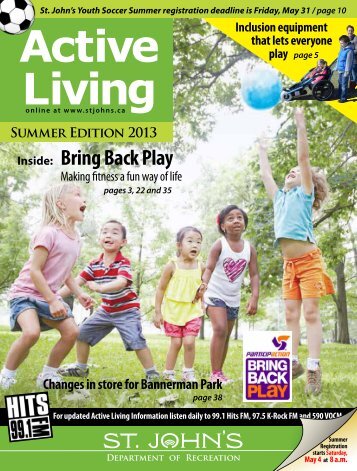 Active Living Guide Summer 2013 online_0.pdf - City of St. John's