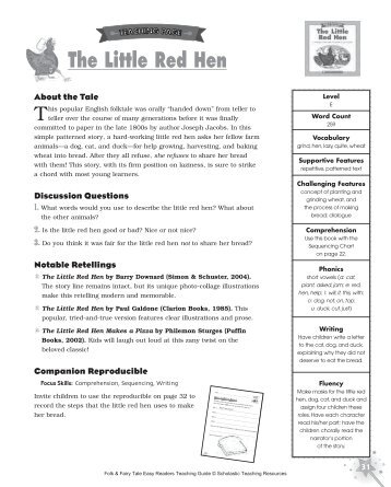 The Little Red Hen