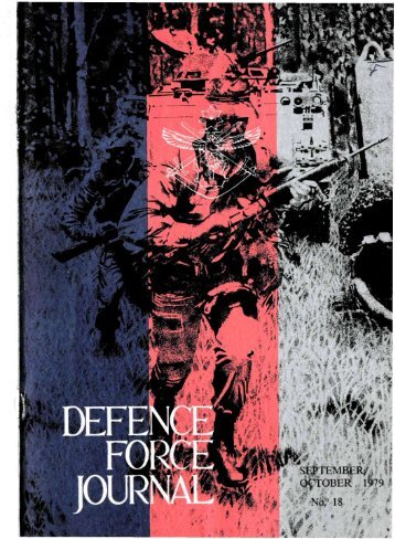 ISSUE 18 : Sep/Oct - 1979 - Australian Defence Force Journal