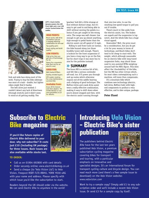 as a high resolution PDF - Electric Bike Magazine