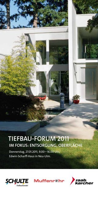 TIEFBAU-FORUM 2011 - Raab Karcher