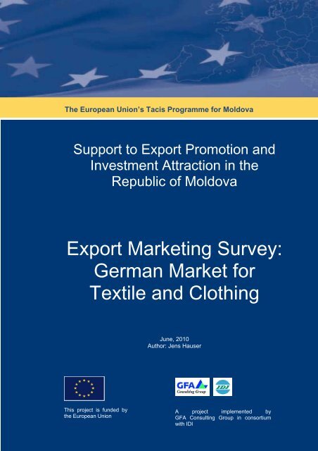 Export Marketing Survey: German Market for Textile and Clothing