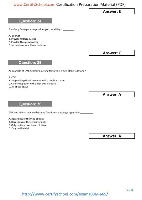 IBM 00M-665 Exam