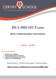BEA 0B0-102 Exam