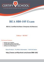 BEA 0B0-105 Exam