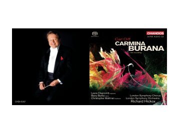 carmina burana - Chandos