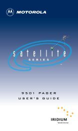 Motorola 9501 User Guide - Satellite Internet | Phone