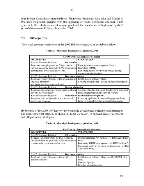 Tokologo Economic Profile.pdf - Arid Areas Programme