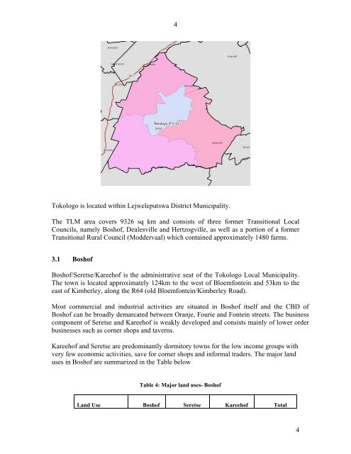 Tokologo Economic Profile.pdf - Arid Areas Programme