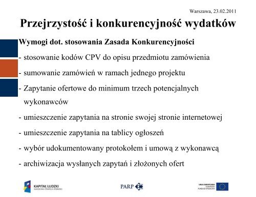 Kontrola realizacji projektu - Polska Agencja Rozwoju ...