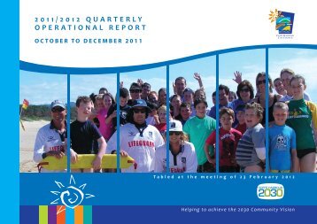 Quarterly Operational Report - Coffs Harbour City Council