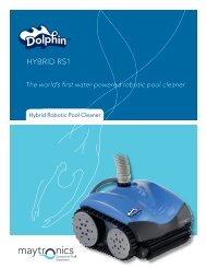 Dolphin HYBRID RS1 Brochure - Maytronics