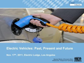 Electric Vehicles - Past, Present and Future - the Bavarian US ...