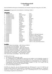 Gemeinderatssitzung Nr. 1 vom 15.02.2008 (96 KB) - .PDF - Lengau
