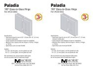 hinge cutting template - Morse Industries