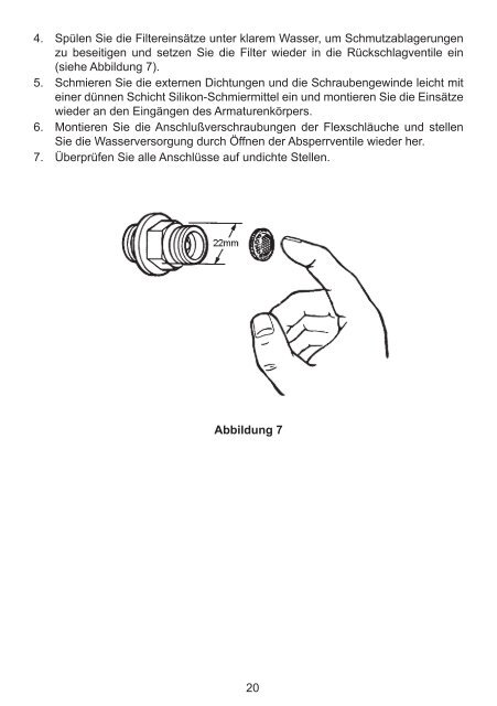 ANSCHLUSS DES PIEzOTASTERS - Rada Armaturen GmbH