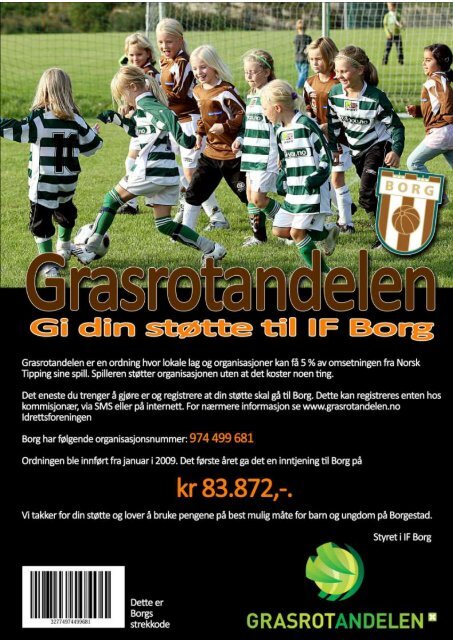 1 Borgguiden 2010 | informasjon finner du ogsÃ¥ pÃ¥ www.ifborg.no