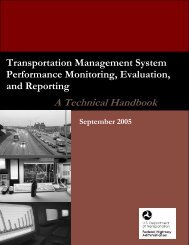 A Technical Handbook - (TMC) Pooled-Fund Study - U.S. ...