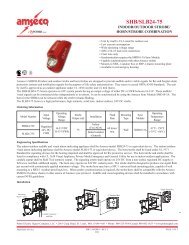 SHB/SLB24-75 - Potter Electric Signal Company, LLC