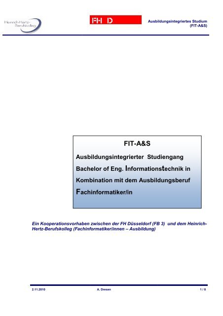 FIT-A&S - Heinrich-Hertz-Berufskolleg