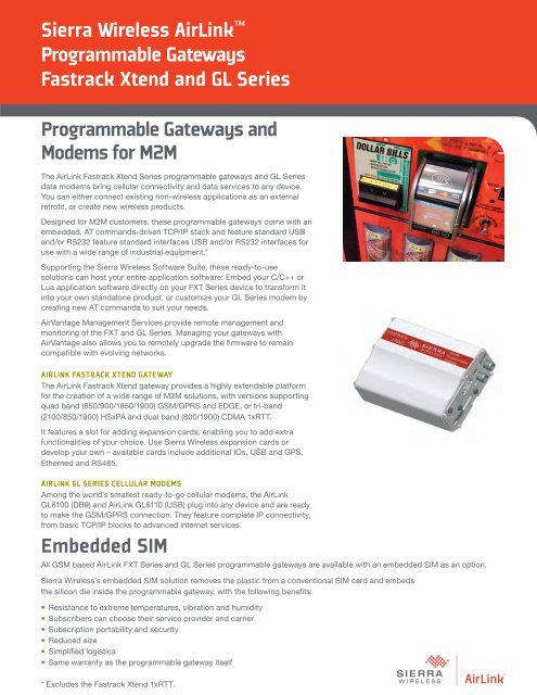 Sierra Wireless AirLink GL6100 - Fourier Systems