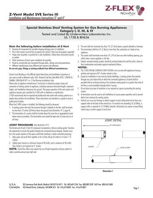 Z Vent Install Manual Pdf Ventingstore Com