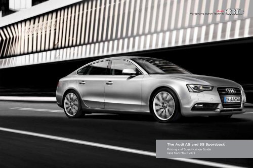 Audi A5 Sportback Costs