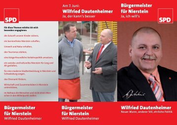 Wilfried Dautenheimer - SPD - Nierstein und Schwabsburg