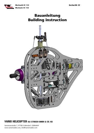 Mechanik - Vario Helicopter