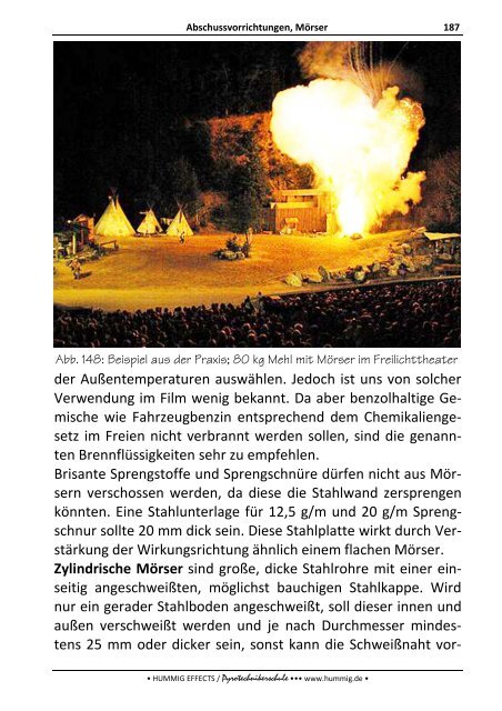 Lehrbuch zum Sonderlehrgang Pyrotechnik - Pyrotechnikerschule ...