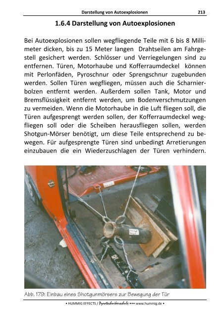 Lehrbuch zum Sonderlehrgang Pyrotechnik - Pyrotechnikerschule ...