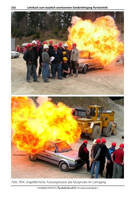 Lehrbuch zum Sonderlehrgang Pyrotechnik - Pyrotechnikerschule ...